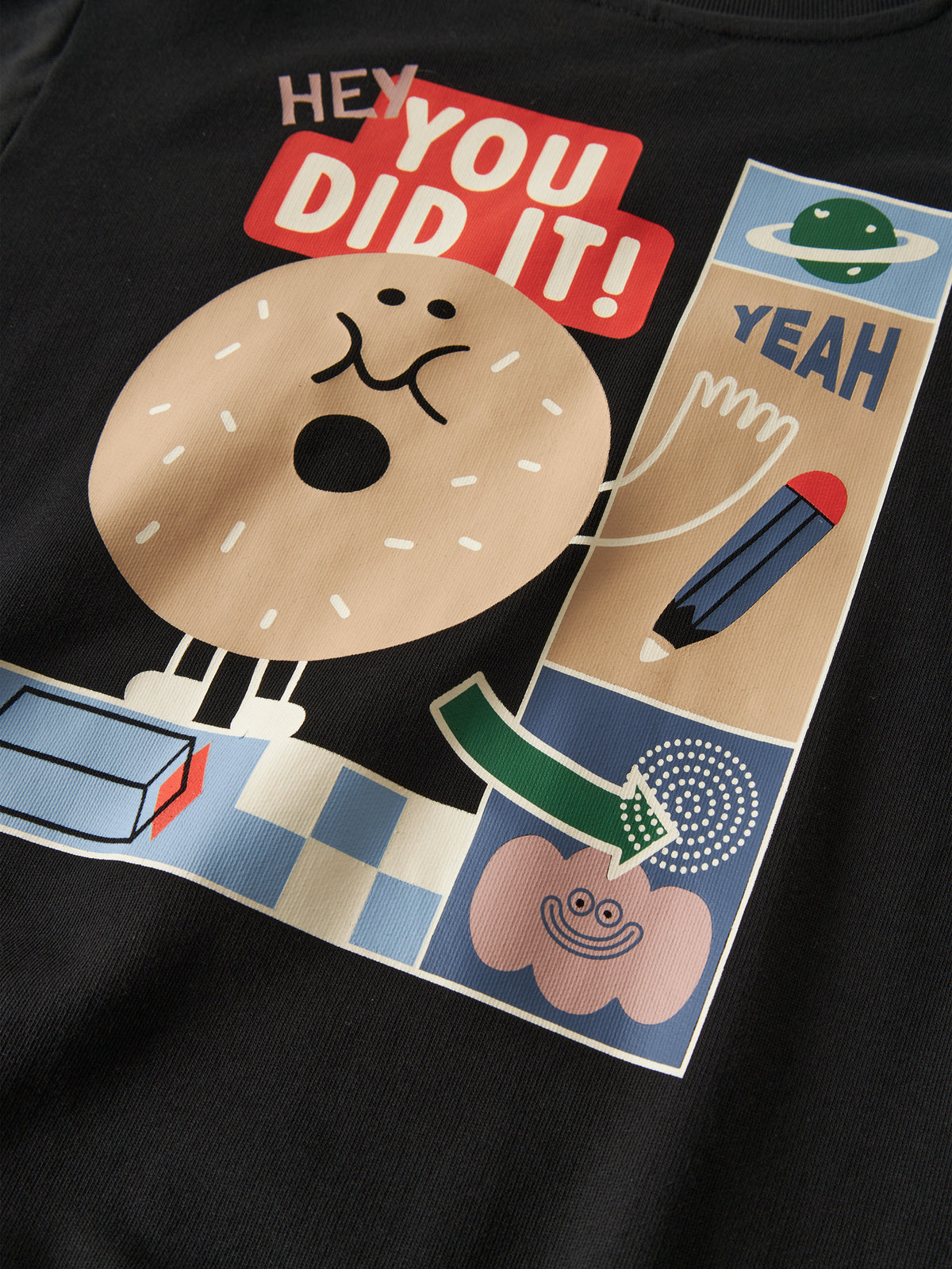 Black Sweatshirt fra Name it - 13257297