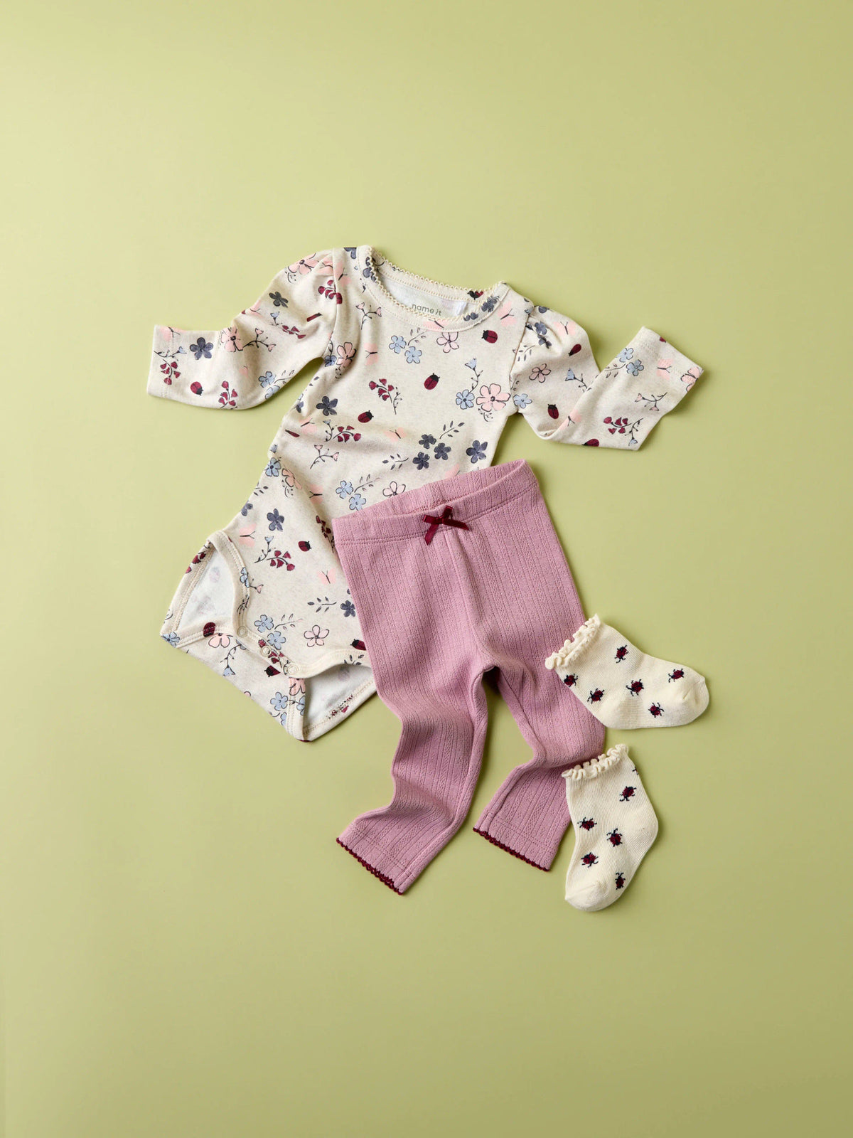 Lilas Leggings fra Name it - 13257348