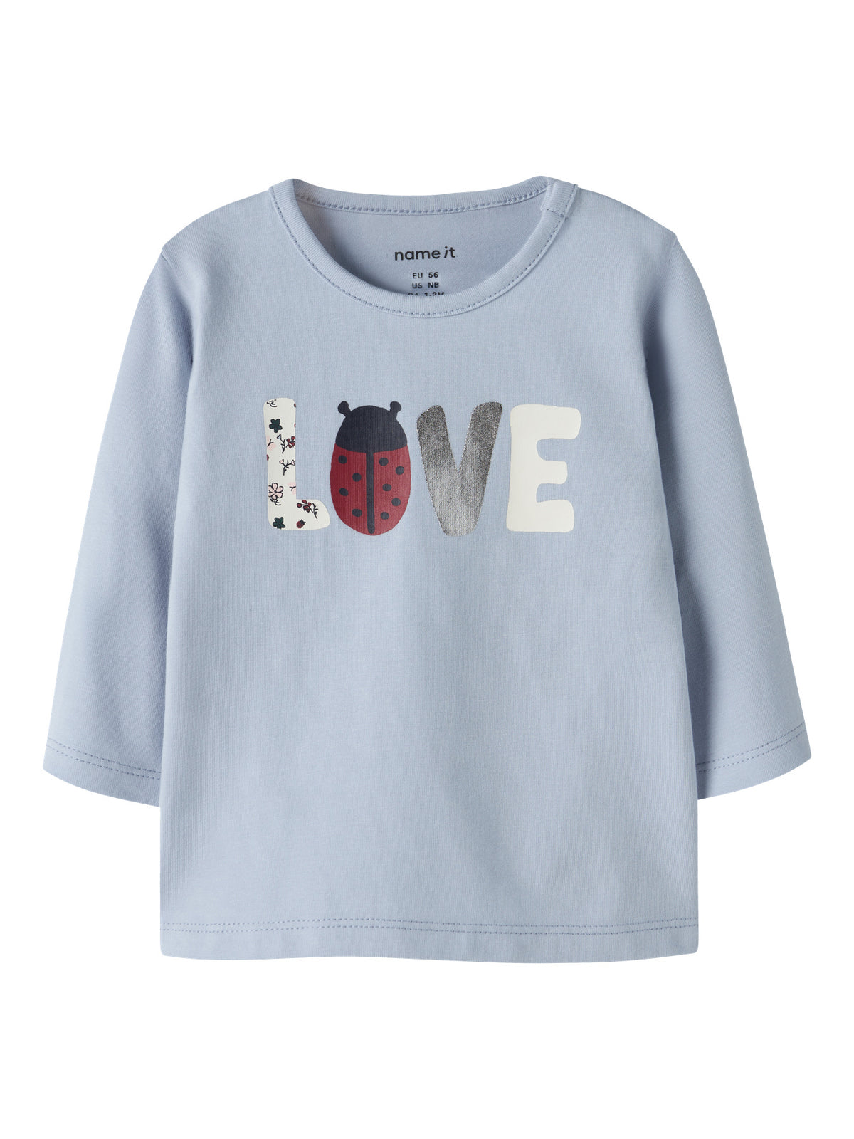 Subdued Blue Bluse fra Name it - 13257349