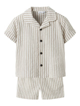 Chateau Gray skjorte og shorts sæt fra Name it - 13257878