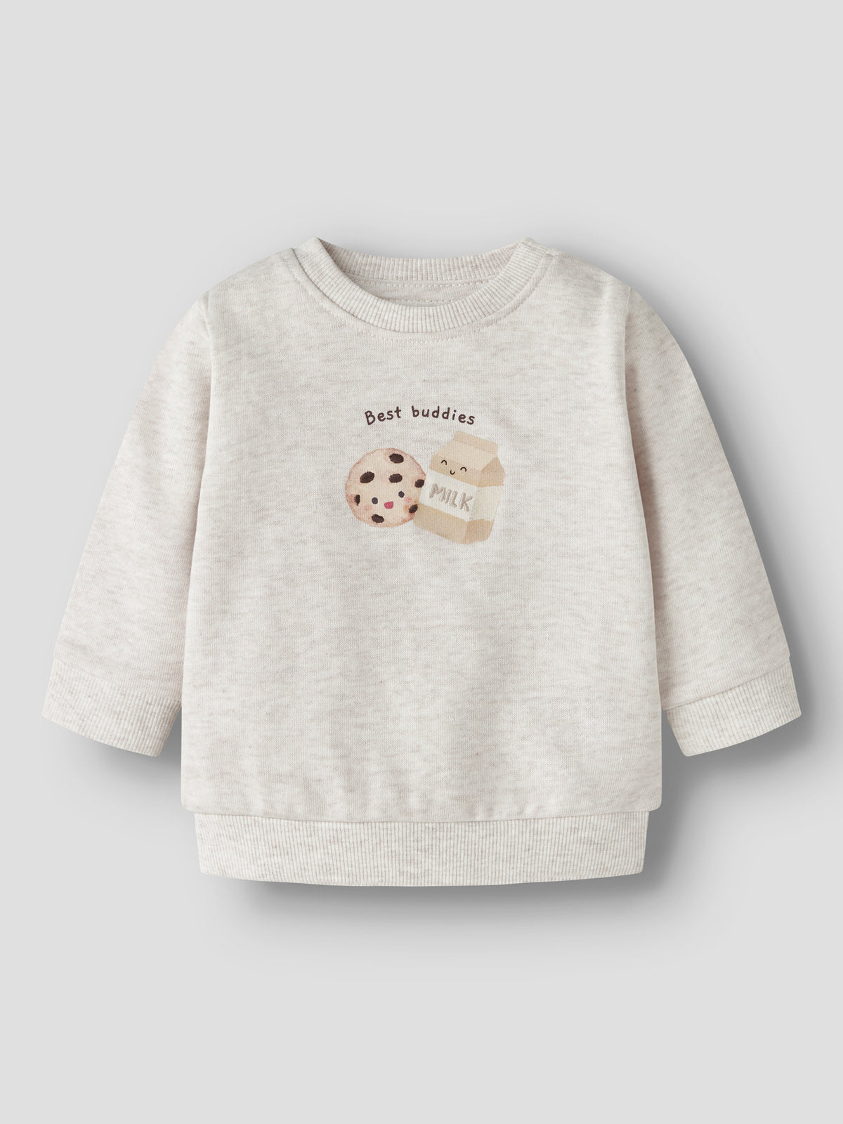 Peyote Melange Sweatshirt fra Name it - 13258009