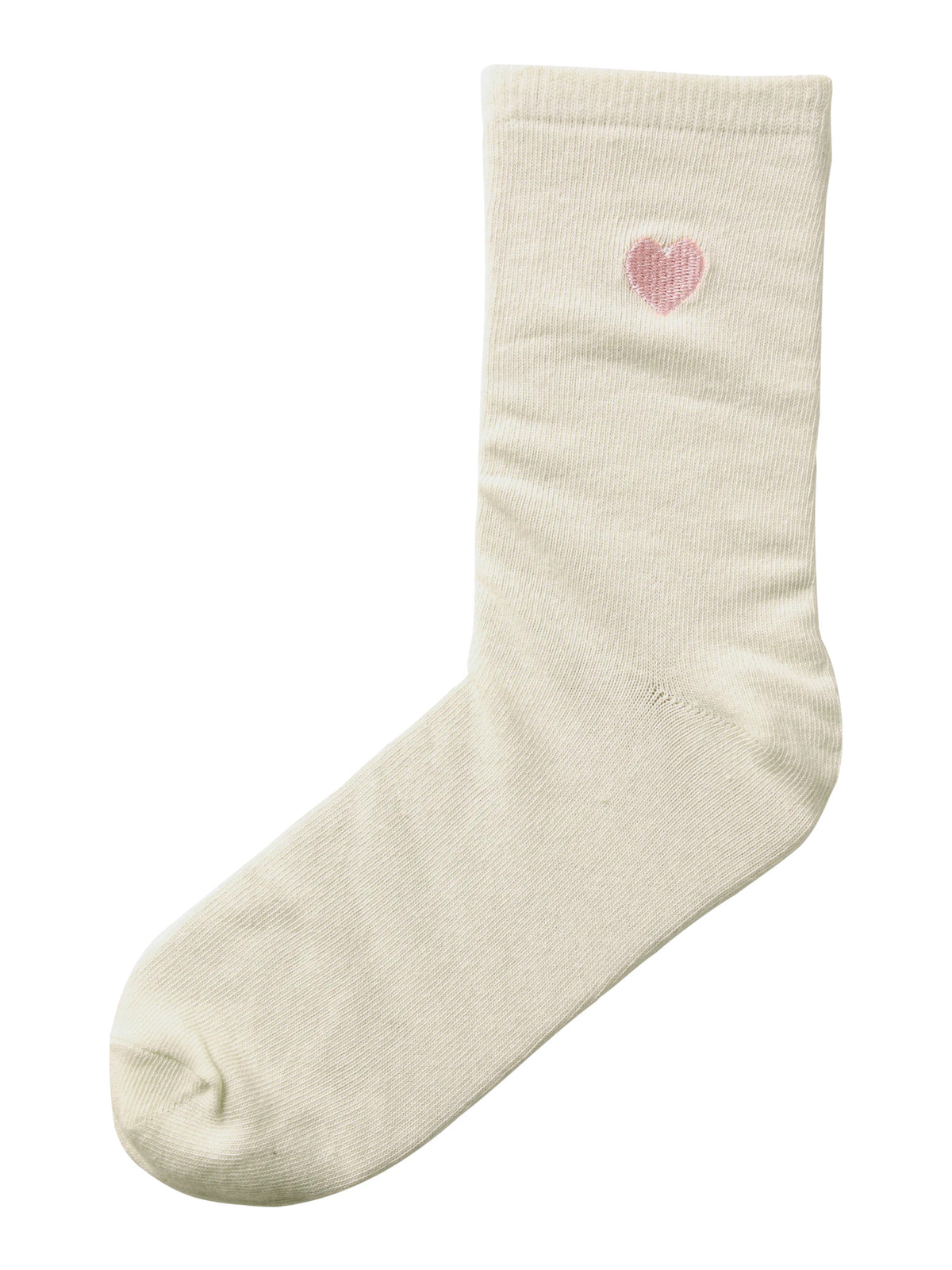 Antique White Embroider Heart Strømper fra Name it - 13258245