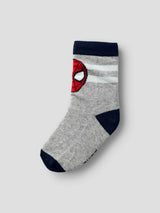 Grey Melange Strømper fra Name it - 13258412