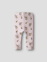 Hushed Violet APPLE ROSE Leggings fra Lil'Atelier - 13259002