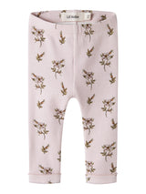 Hushed Violet APPLE ROSE Leggings fra Lil'Atelier - 13259002