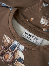Brown Lentil Cardigan fra Name it - 13259290