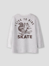 Grå Light Grey Melange Bluser fra Name it - 13259581