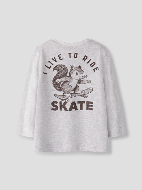Grå Light Grey Melange Bluser fra Name it - 13259581