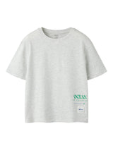 Light Grey Melange Bluse fra Name it - 13259803