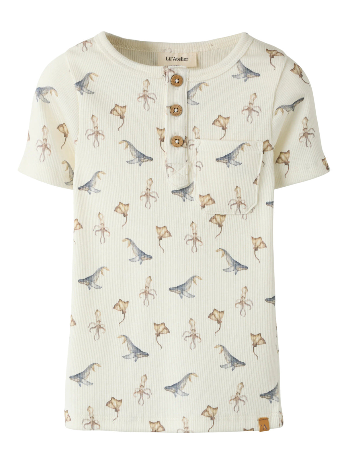 Coconut Milk SEA ANIMALS Top fra Lil'Atelier - 13259929