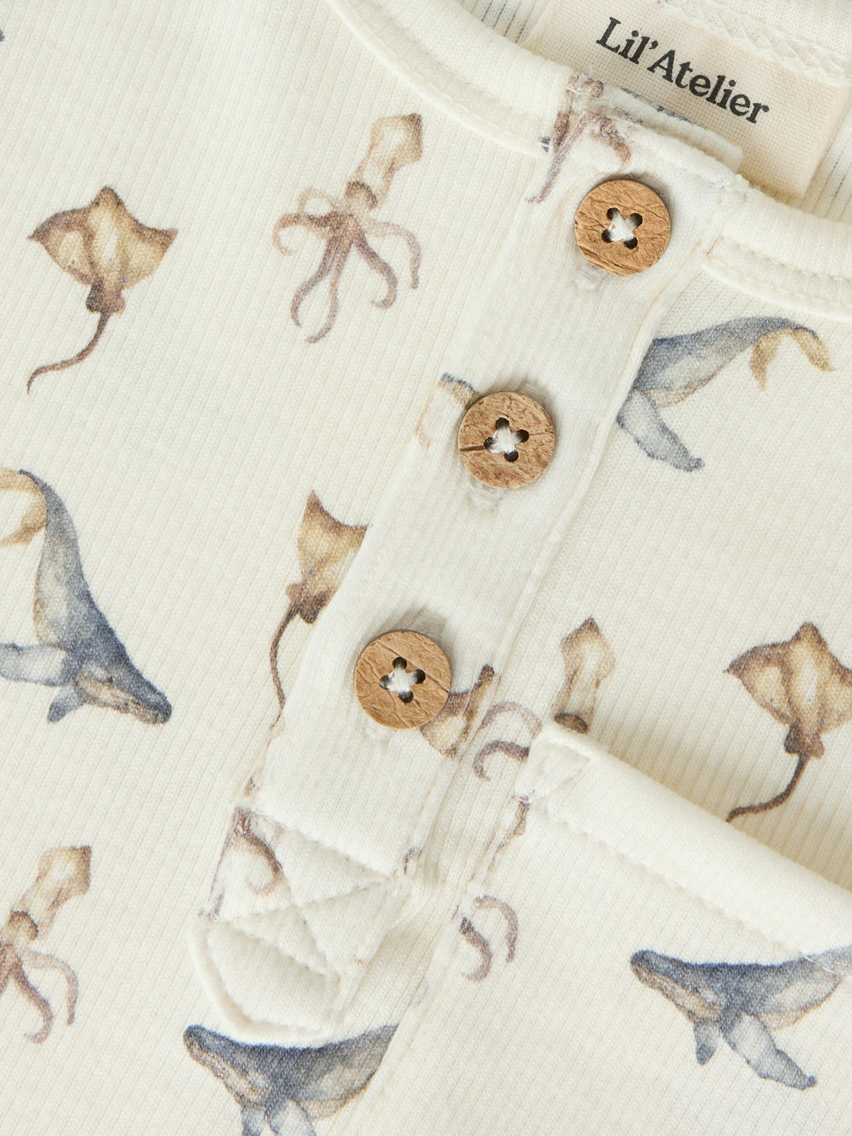 Coconut Milk SEA ANIMALS Top fra Lil'Atelier - 13259929