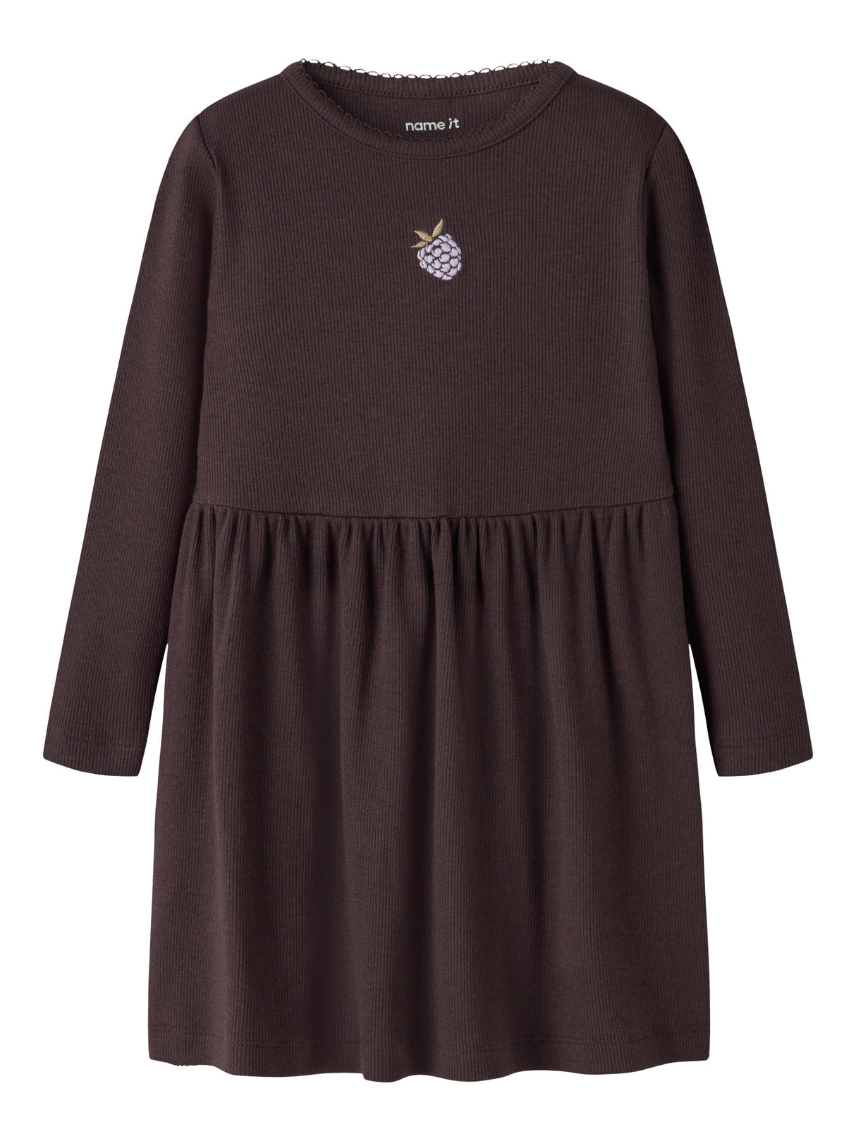 Chocolate Plum Kjole fra Name it - 13260234