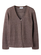 Bitter Chocolate Cardigan fra Name it - 13260518