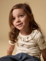 Coconut Milk FLOWER Top fra Lil'Atelier - 13260550