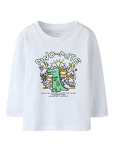 Bright White Top fra Name it - 13260700
