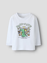 Bright White Top fra Name it - 13260700