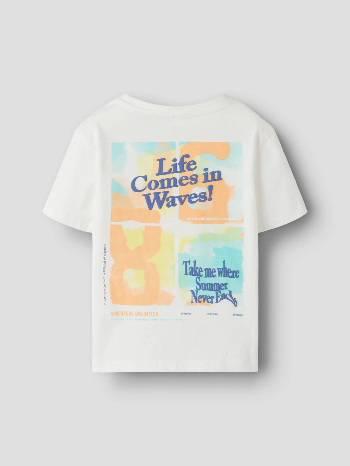 Cloud Dancer Life Comes In Waves Bluser fra Name it - 13261113