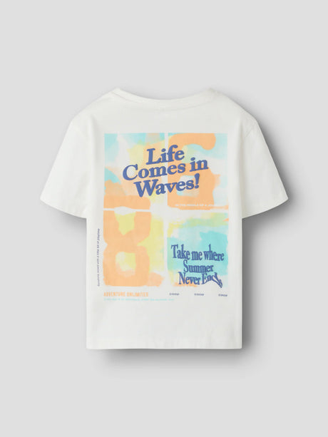 Cloud Dancer Life Comes In Waves Bluser fra Name it - 13261113
