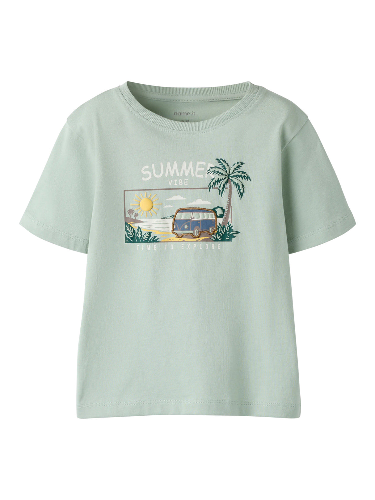 Aqua Gray Bluse fra Name it - 13261114
