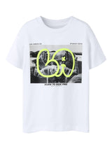 Bright White LA Bluse fra Name it - 13261129