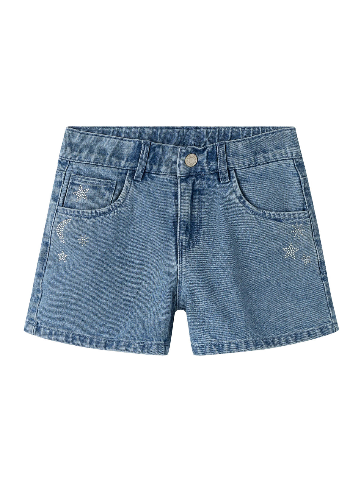 Medium Blue Denim Shorts fra Name it - 13261737