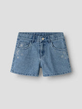 Medium Blue Denim Shorts fra Name it - 13261737