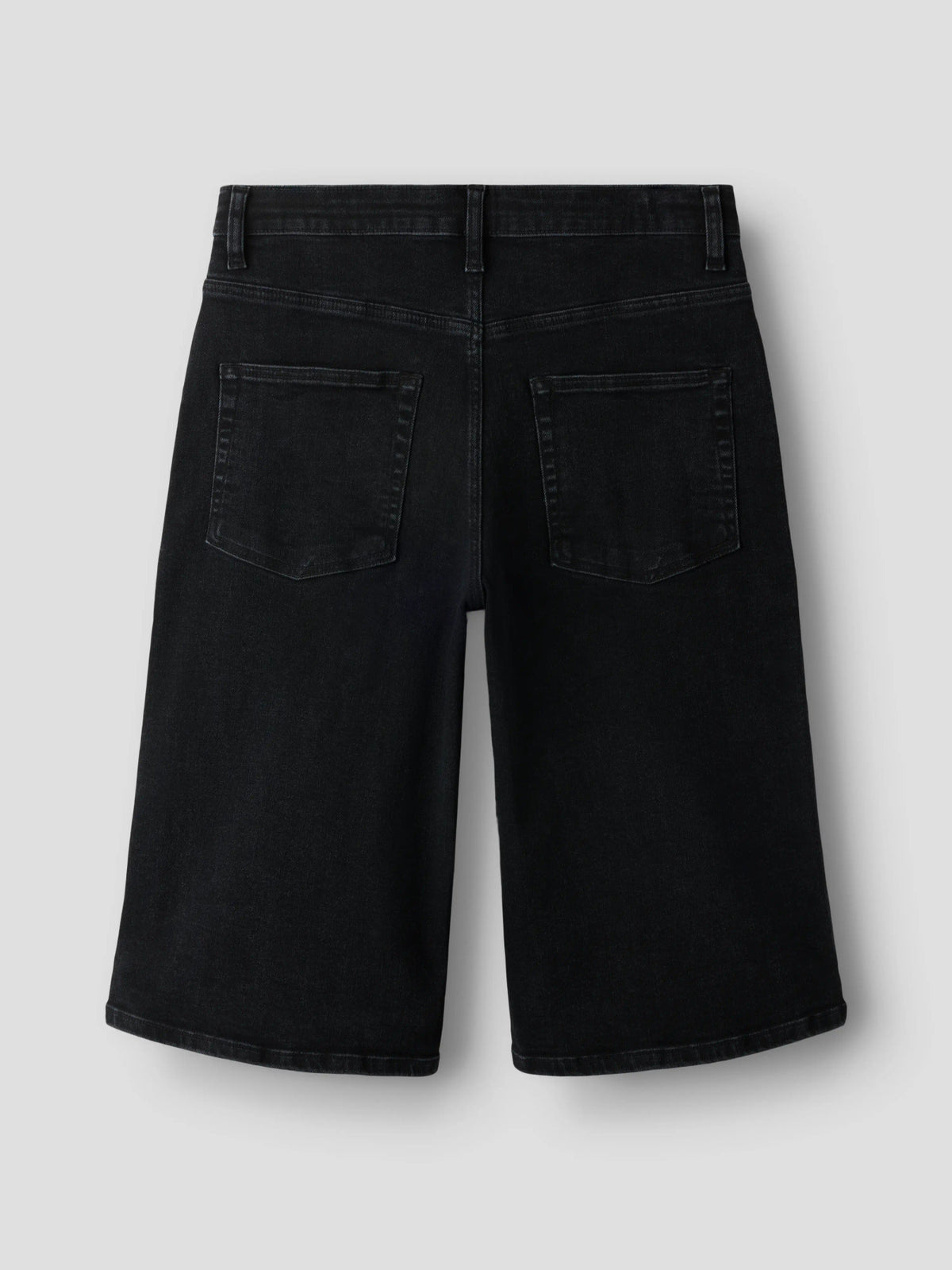 Black Denim Shorts fra Name it - 13261795