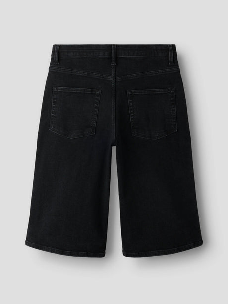 Black Denim Shorts fra Name it - 13261795