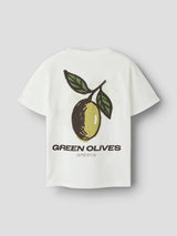Cloud Dancer Olive Bluse fra Name it - 13262286