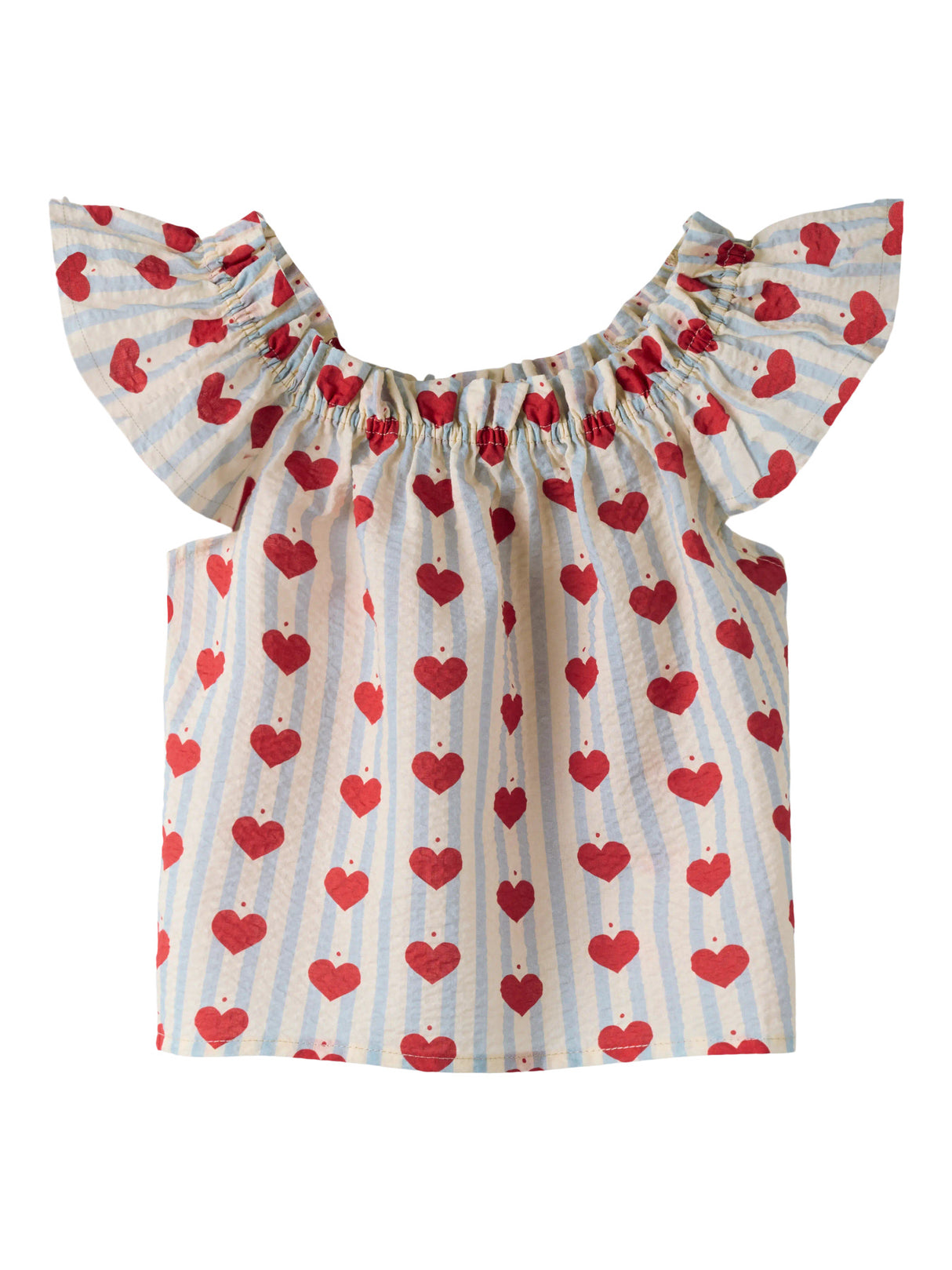 Pearl Blue Top fra Name it - 13262384