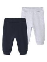Dark Sapphire Dark Sapphire + Light Grey Melange Bukser fra Name it - 13262530