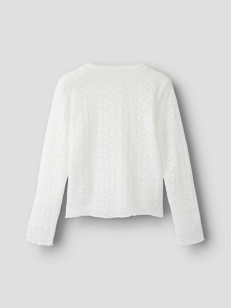 Bright White Cardigan fra Name it - 13262585