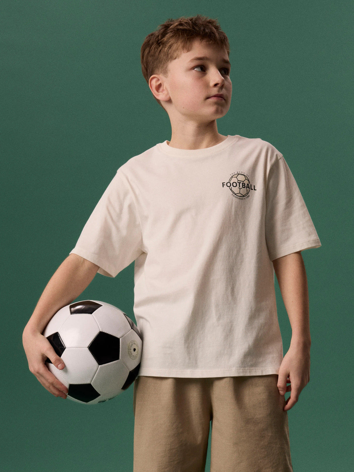 Cloud Dancer The game of football Bluse fra Name it - 13262737