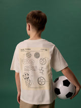 Cloud Dancer The game of football Bluse fra Name it - 13262737