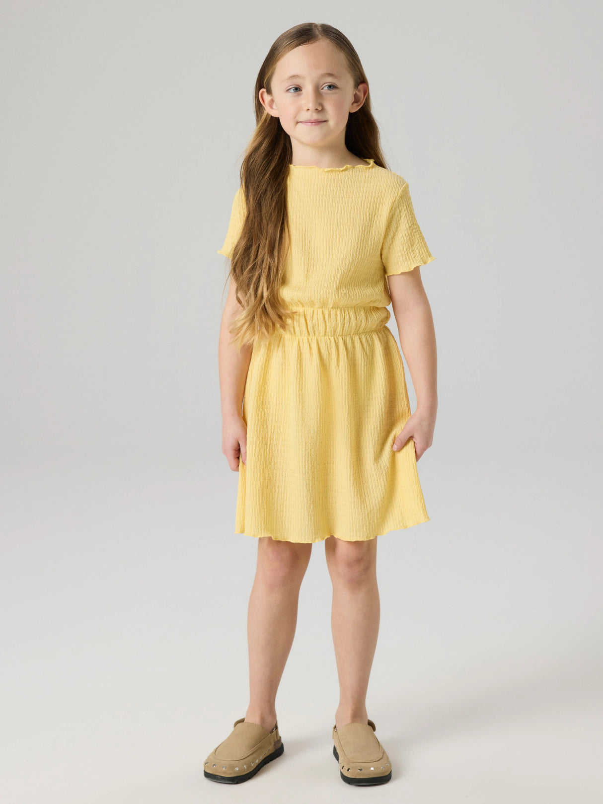 Golden Haze Kjole fra Name it - 13262829