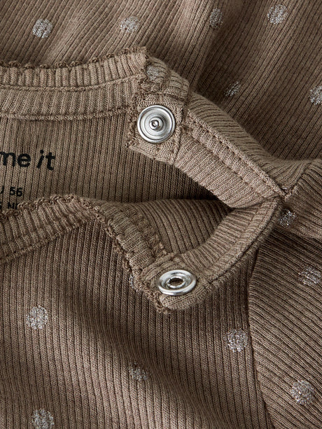 Taupe Gray Kjole fra Name it - 13264589