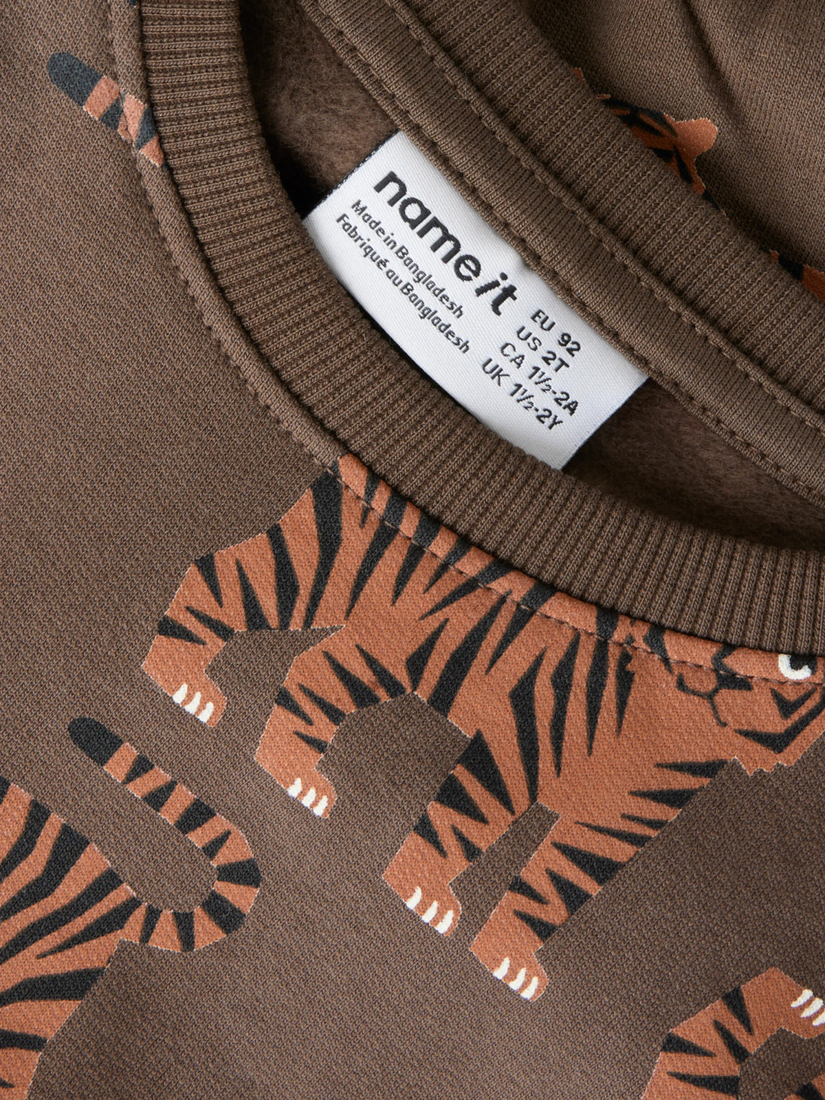 Chocolate Brown Sweatshirt fra Name it - 13264627