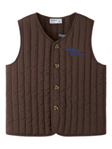 Chocolate Brown Tailored Waistcoat fra Name it - 13264632