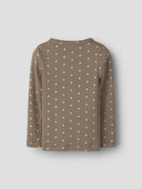 Taupe Gray Top fra Name it - 13264634