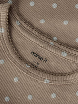 Taupe Gray Top fra Name it - 13264634