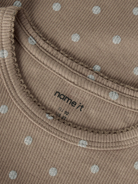 Taupe Gray Top fra Name it - 13264634