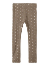 Taupe Gray Leggings fra Name it - 13264635