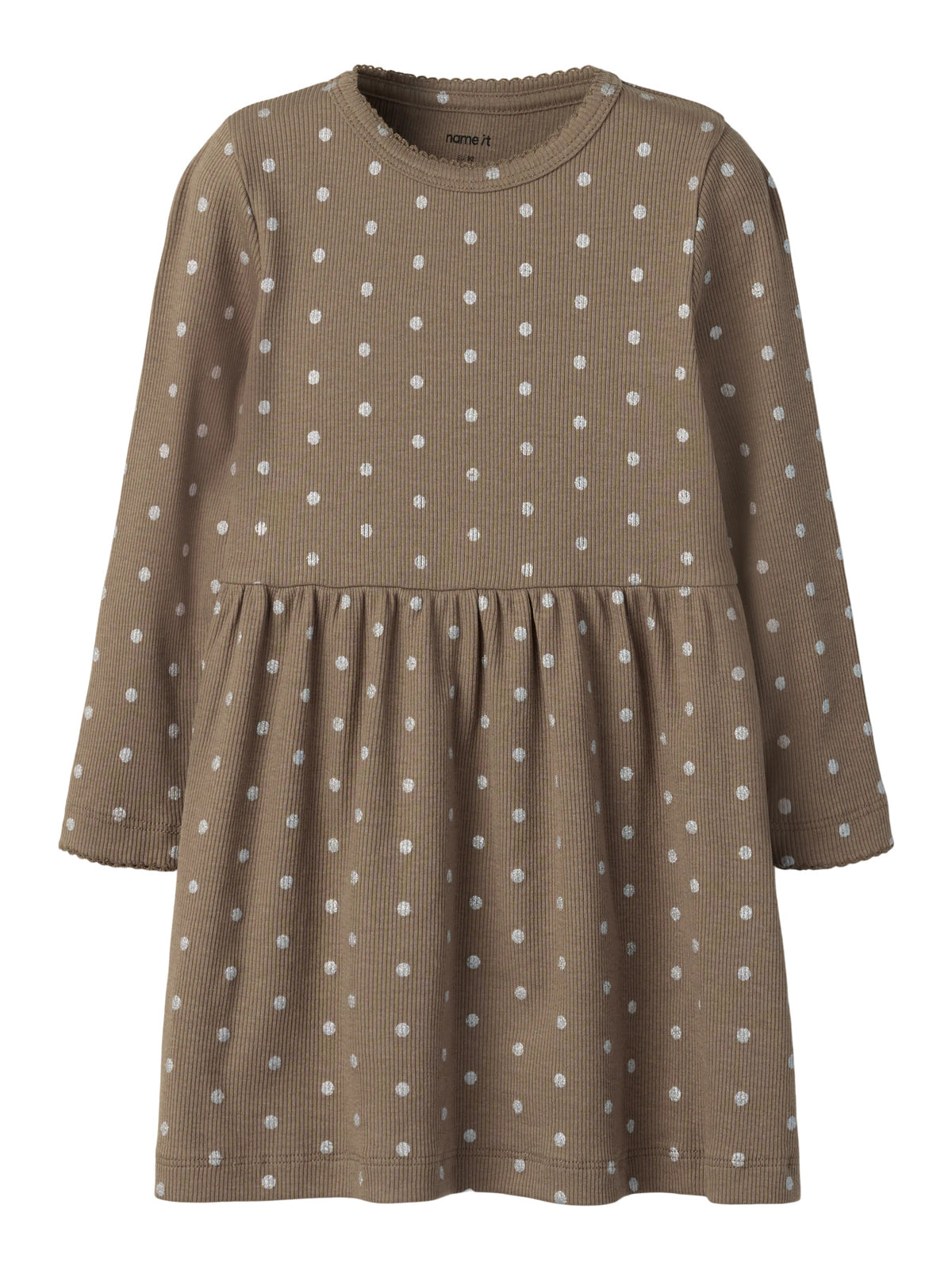 Taupe Gray Kjole fra Name it - 13264636