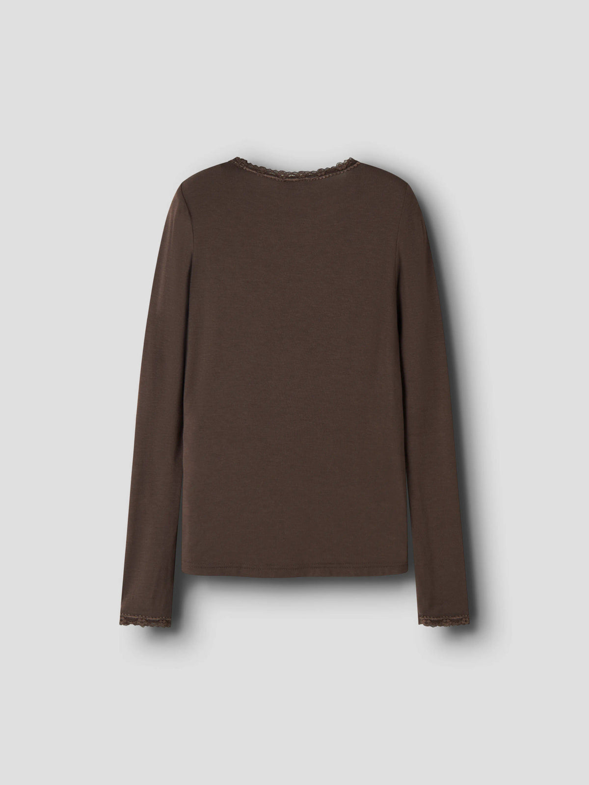 Chocolate Brown Top fra Name it - 13264698