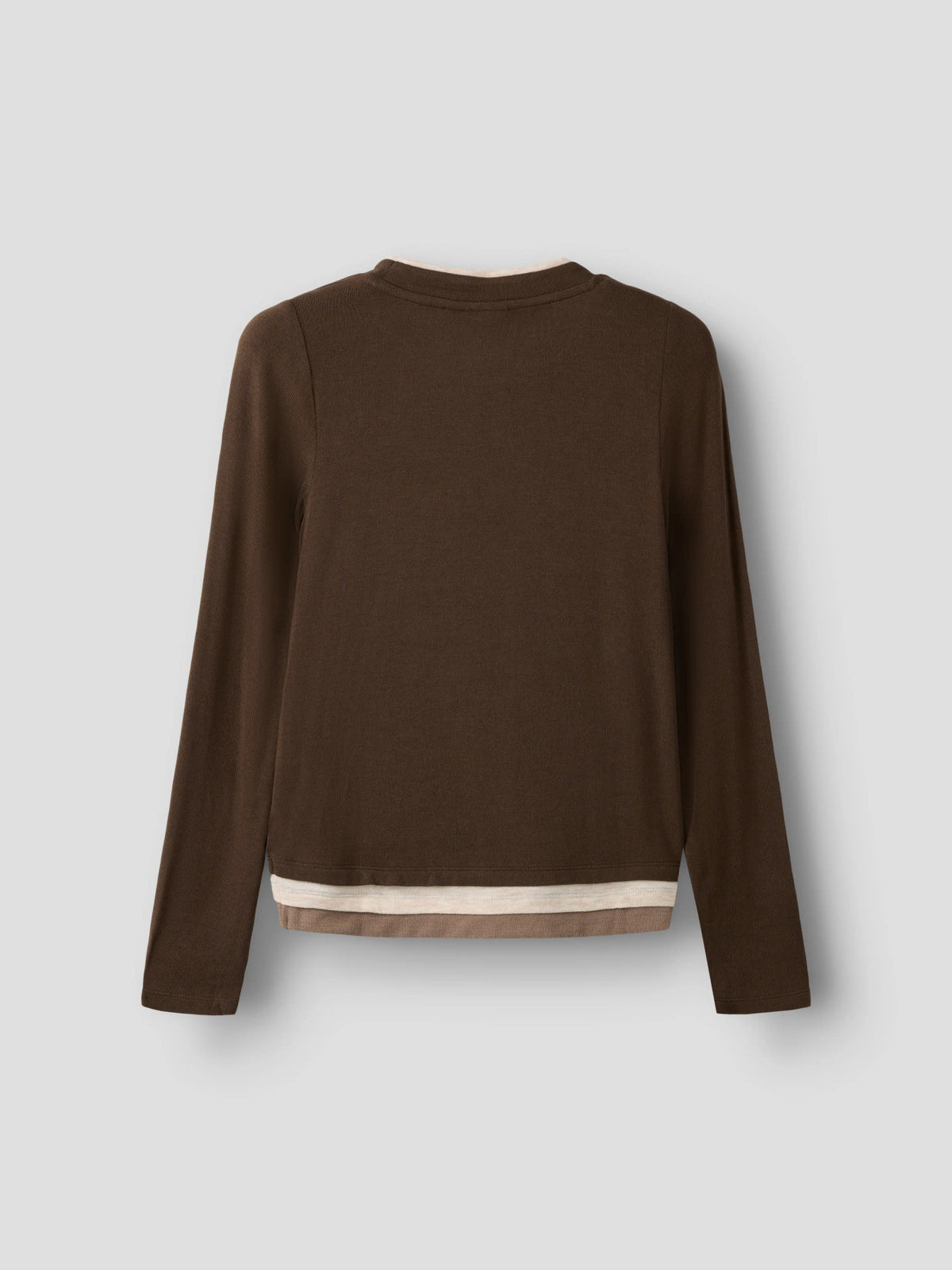 Chocolate Brown Top fra Name it - 13264699