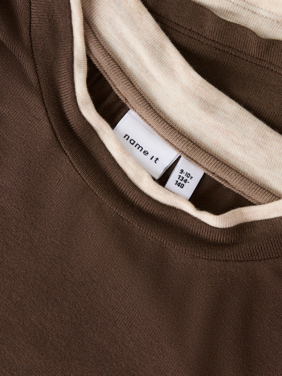 Chocolate Brown Top fra Name it - 13264699