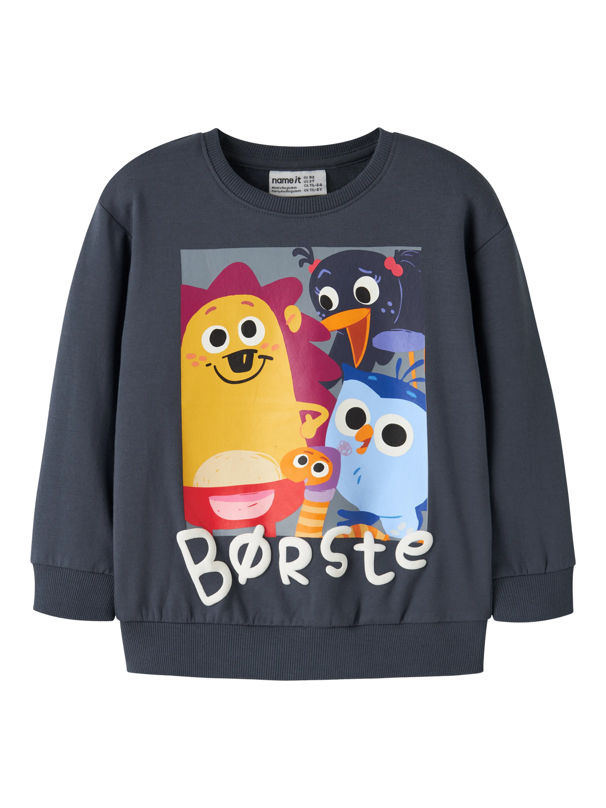 Ombre Blue Sweatshirt fra Name it - 13265656 - FORUDBESTILLING