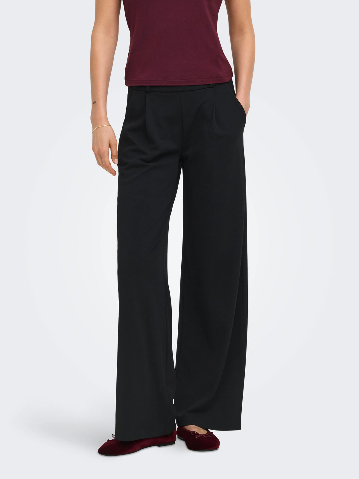 Black GOLD BUTTONS Bukser fra JDY - 15208430