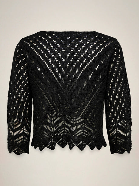 Black Striktrøje fra JDY - 15212788