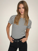 Cloud Dancer BLACK Bluse fra JDY - 15314449